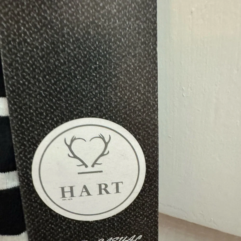 HART & CO. 100% Cotton Dress. Black and white stripe. Athletic /Leisure … - Picture 4 of 7